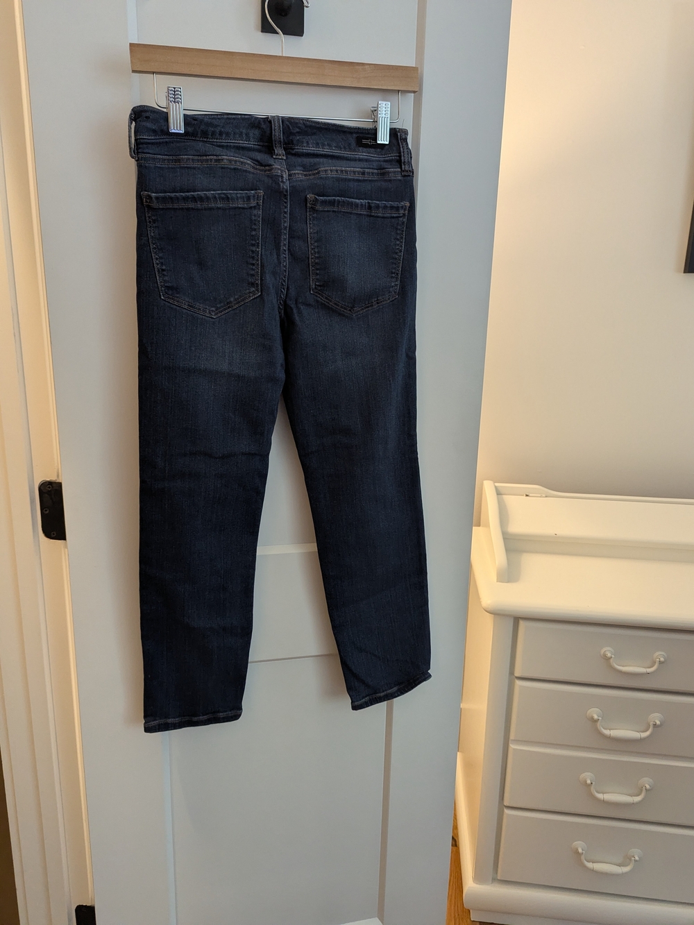 Liverpool Women's Straight Leg Jeans - Dark Blue Wash
